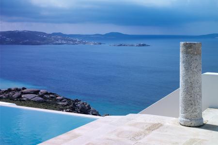 Mykonos unique sea view villa of 700 sq.m for sale