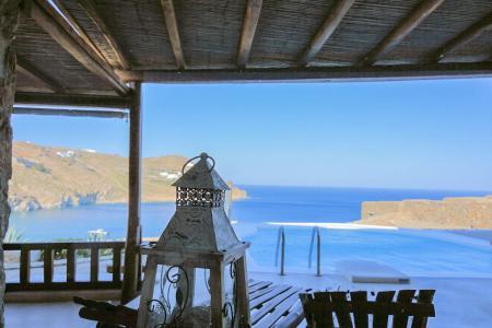 Mykonos villa by the sea 136 sq.m for rent