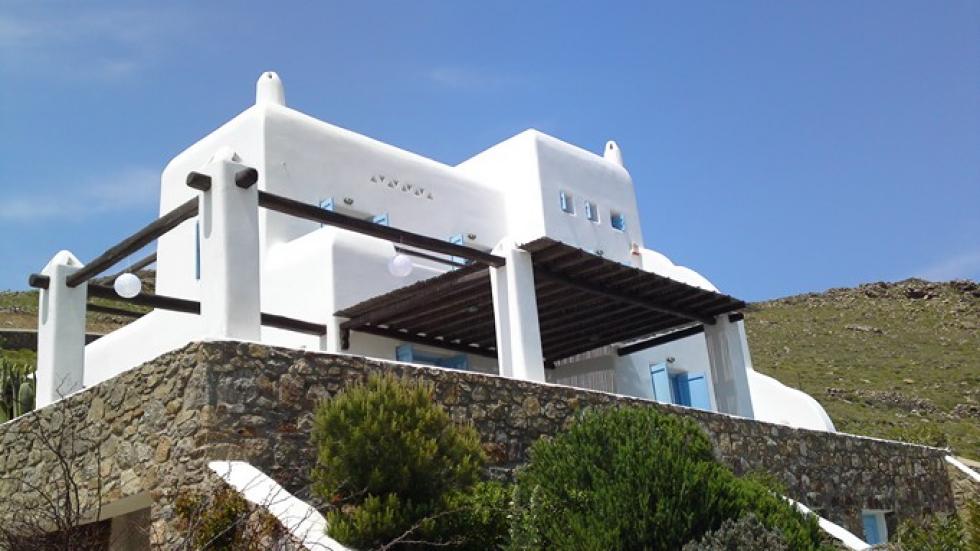 Mykonos glamorous villa 400 sq.m for rent